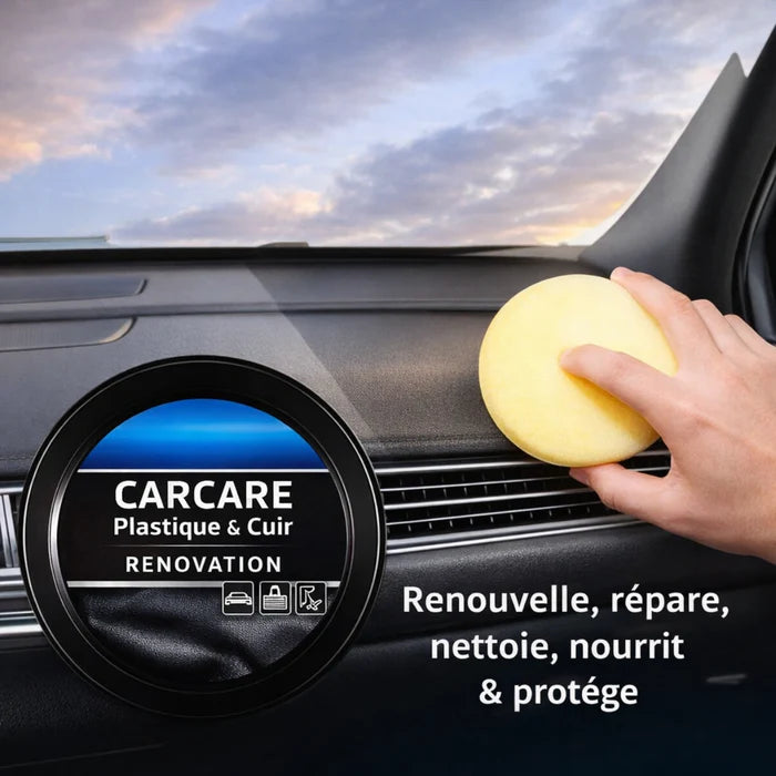 CarCare™ – Crème réparatrice pour intérieurs de voiture (cuir et plastiques) | 1 acheté, 2 offerts !