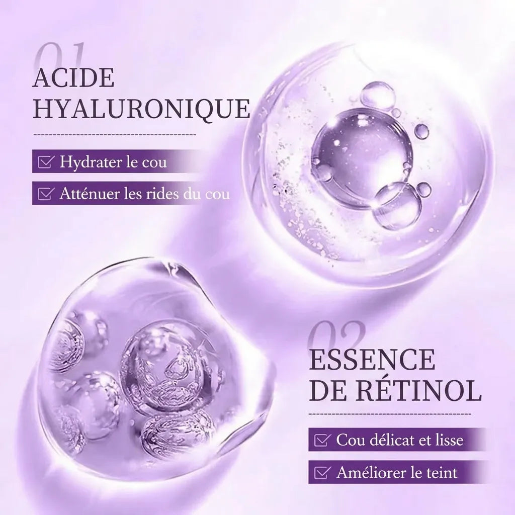 FirmSkin Neck™ - Crème pour le cou au collagène et à l'acide hyaluronique | Veiggara.