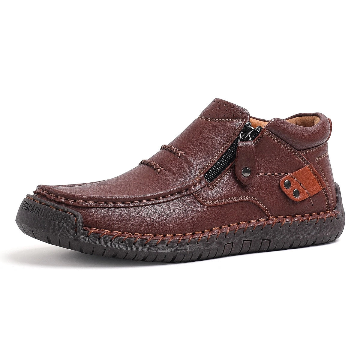 Chaussures Décontractées en Cuir Véritable