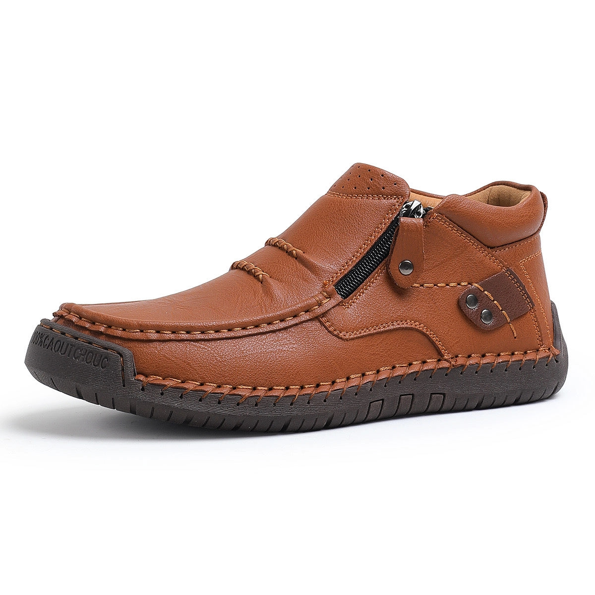 Chaussures Décontractées en Cuir Véritable