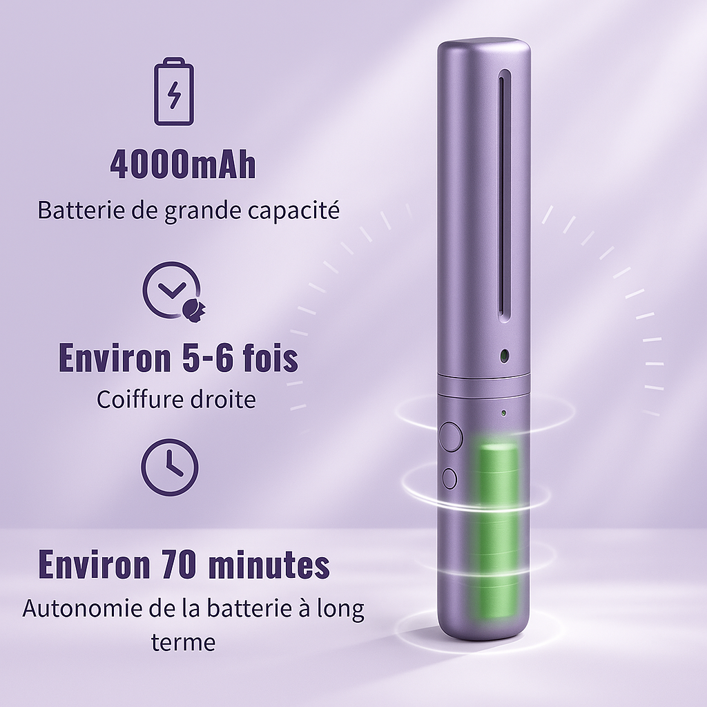 VEIGGARA | Peigne Lissant Portable