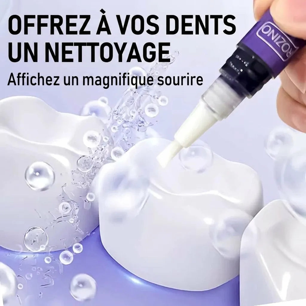 Stylo blanchissant pour les dents - SnowTooth | 1 acheté, 2 offerts | Veiggara