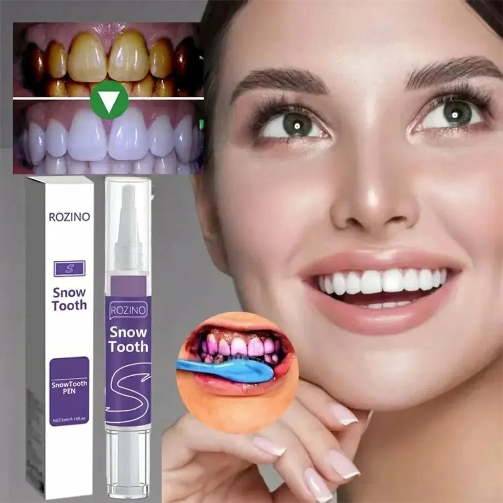 Stylo blanchissant pour les dents - SnowTooth | 1 acheté, 2 offerts | Veiggara