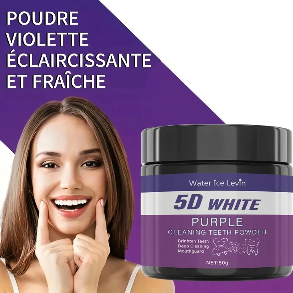Poudre nettoyante et blanchissante pour les dents | Veiggara