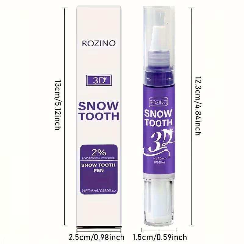 Stylo blanchissant pour les dents - SnowTooth | 1 acheté, 2 offerts | Veiggara