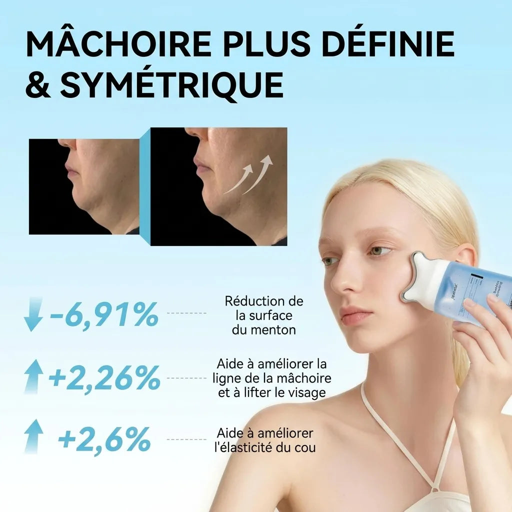 Crème gel liftante et sculptante Gua Sha | Veiggara