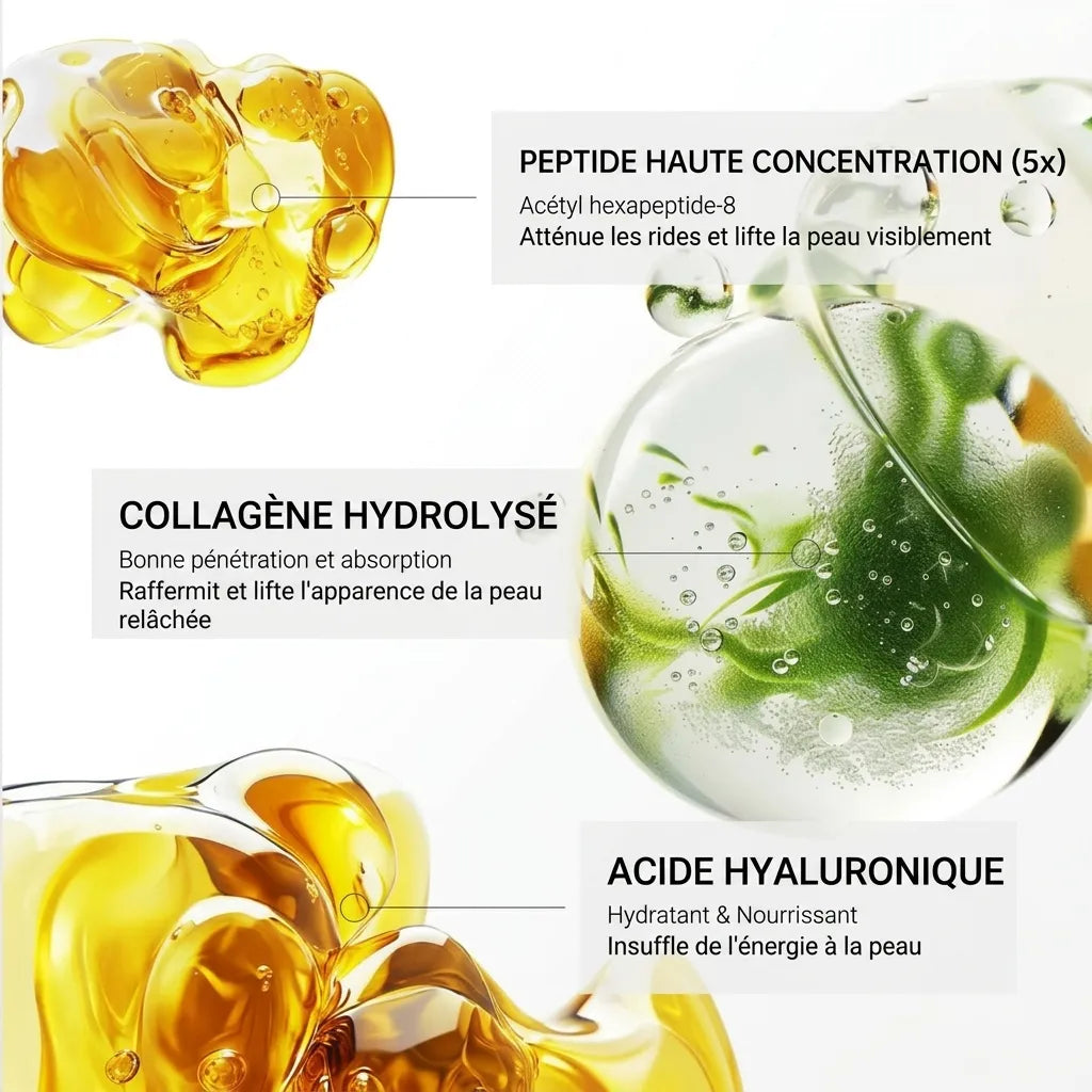 FirmSkin Neck™ - Crème pour le cou au collagène et à l'acide hyaluronique | Veiggara.